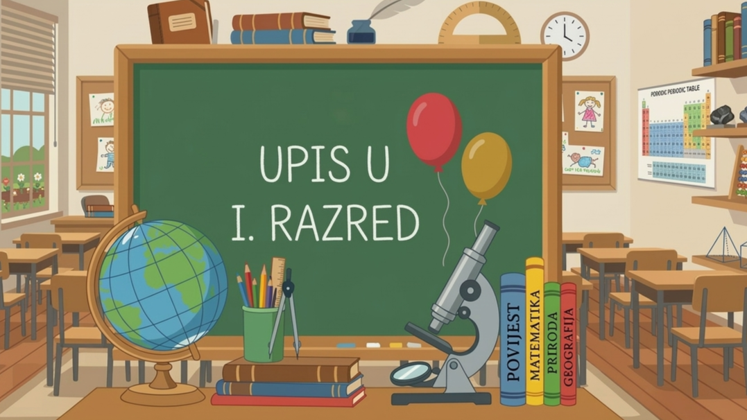 UPISI U PRVI RAZRED – školska godina 2026./2027.